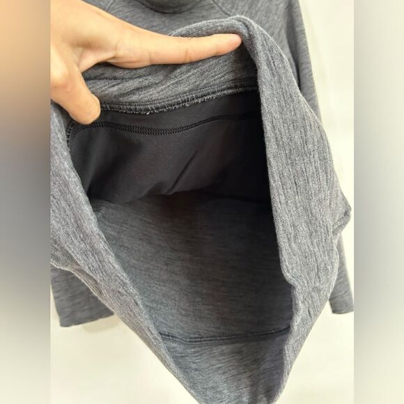 Lululemon To You Tunic in Heathered Core Dark Grey - Picture 13 of 14